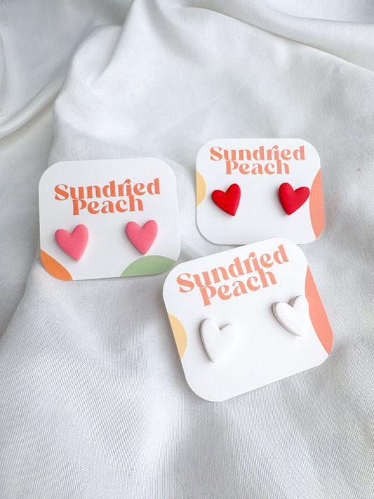 Heart Studs