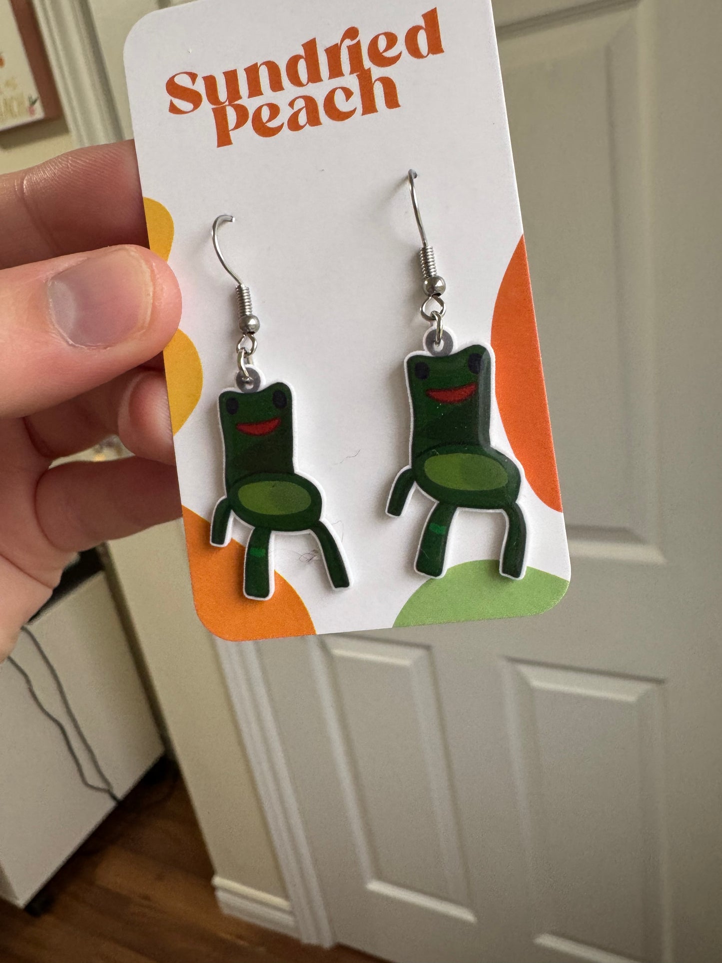 Froggy Chair Earrings