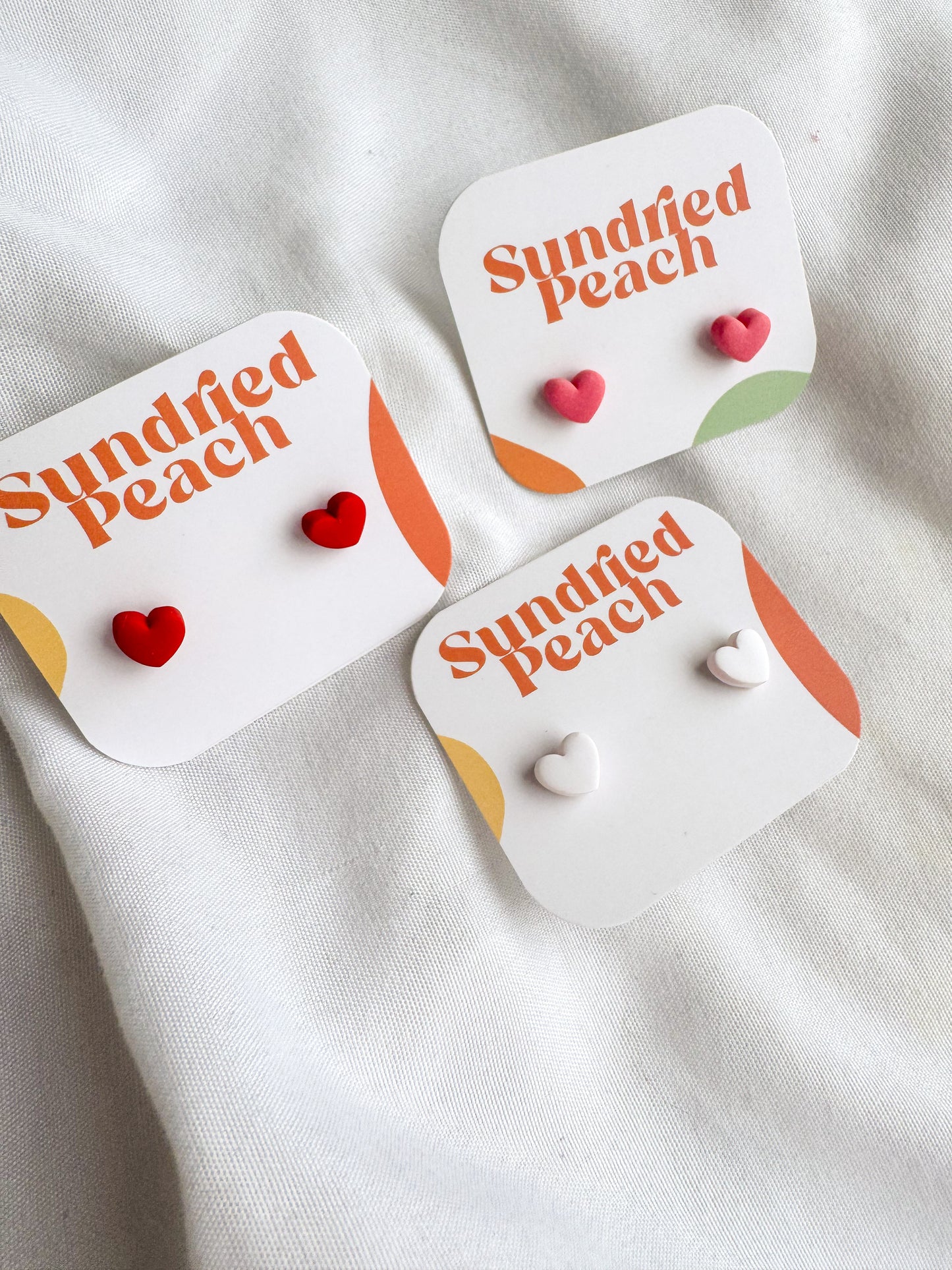 Mini Heart Studs